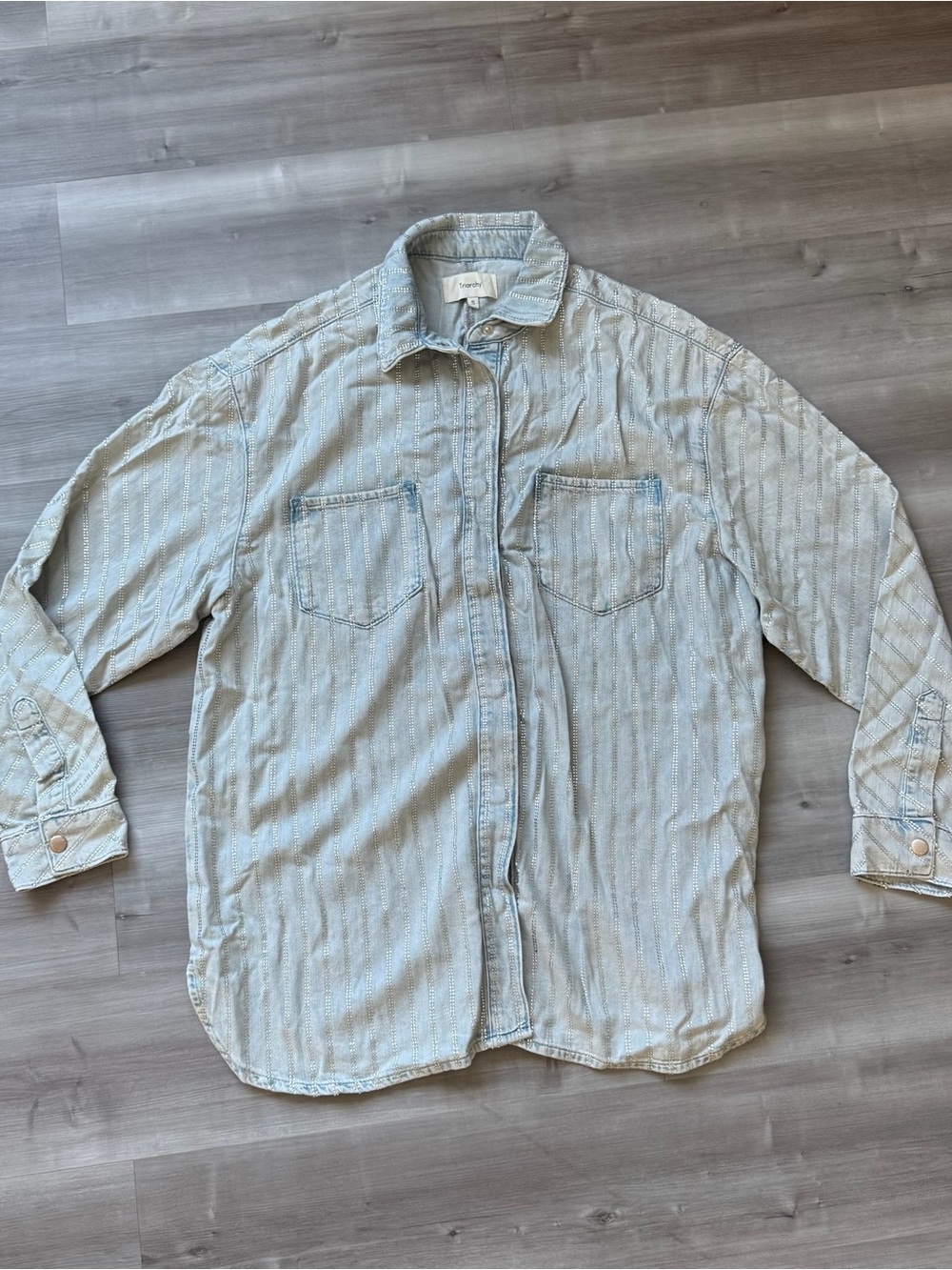 Light Blue Women’s Button Down Shirt